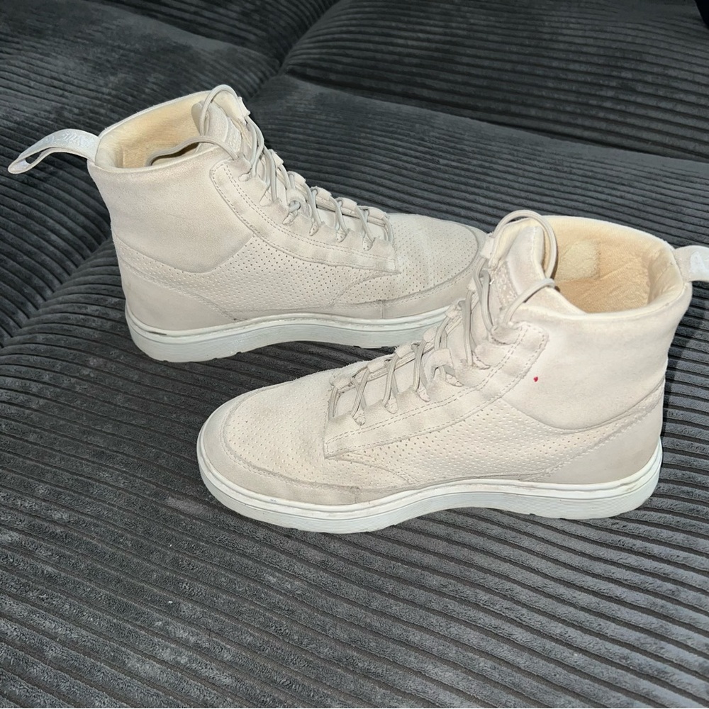 Dr Martens Kamar Bone Suede Combat Boots - Men’s 7 / Women’s 8 - Picture 3 of 11